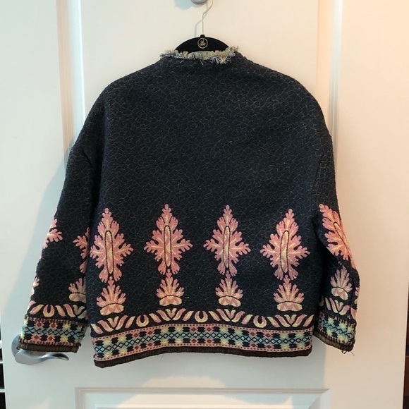 TOPSHOP Beaded Trim Beocade Trophy Jacket - Picture 11 of 16